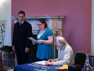 Christopher Read with Anna and Geoff Christopher Read with Anna and Geoff